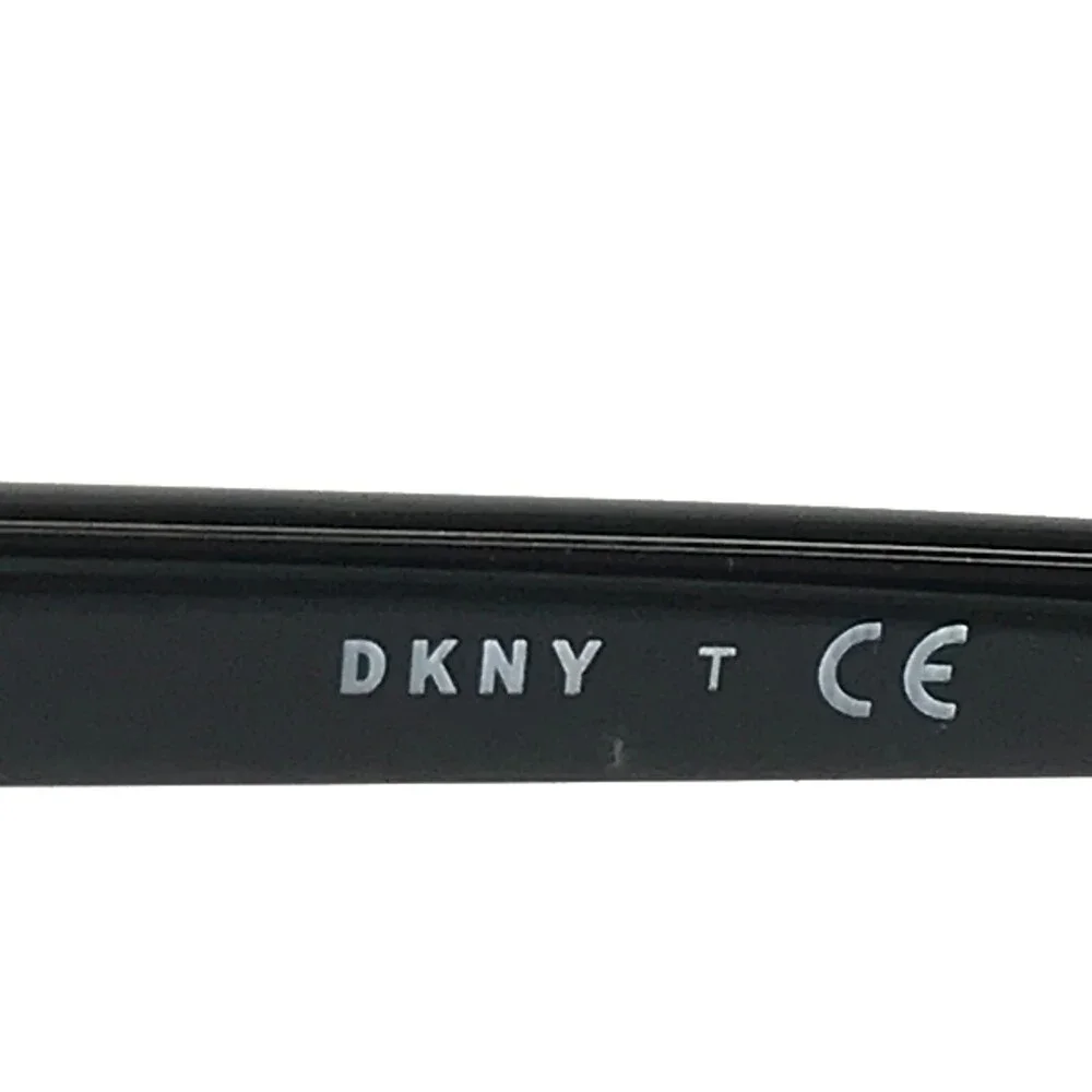 DKNY Eyeglasses Frames DY5657 1245 Black Cat Eye Rectangular Half Rim 52-17-140